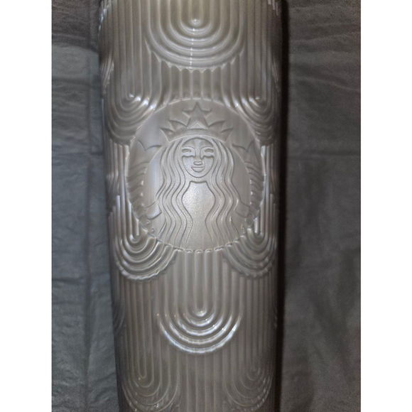 Starbucks 2023 Spring Pearl White 24oz Mermaid Venti Tumbler New - Picture 6 of 9